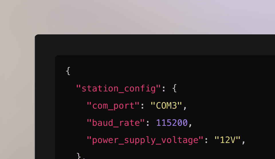 OpenHTF documentation showcasing configuration options for managing test parameters and TofuPilot integration.